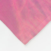 Couverture Polaire Belles plumes abstraites violettes et bleues sur l (Coin)