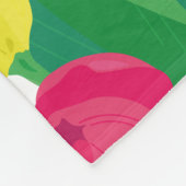 Couverture Polaire Belles tulipes. (Coin)
