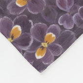 Couverture Polaire Belles Violettes (Coin)