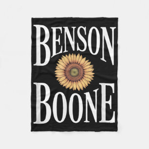 Couverture Polaire Ben Son Boone Fan Musique Rétro Vintage Esthétique