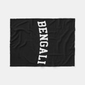 Couverture Polaire bengali (Devant (Horizontal))