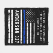 Couverture Polaire Béni Sont Les Peacemakers Fleece Blanket (Devant (Horizontal))