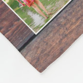 Couverture Polaire Bénissez cette famille avec amour 24 Photo Collage (Coin)