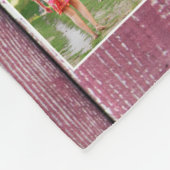 Couverture Polaire Bénissez cette famille avec amour 24 Photo Collage (Coin)