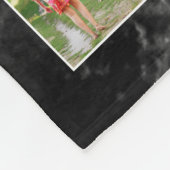 Couverture Polaire Bénissez cette famille avec amour 24 Photo Collage (Coin)