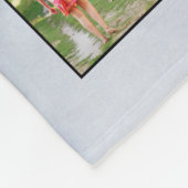 Couverture Polaire Bénissez cette famille avec amour 32 Photo Collage (Coin)