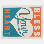 Couverture Polaire Bénissez votre coeur (Devant (Horizontal))