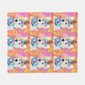 Couverture Polaire Berger allemand (Devant (Horizontal))