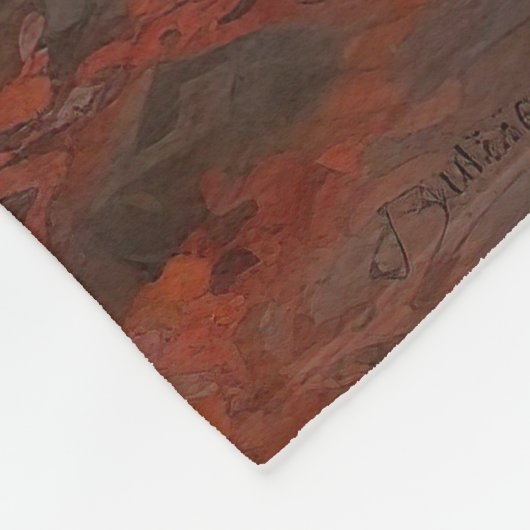 Couverture Polaire Berger belge en automne Leaves automne Inspire (Coin)