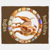 Couverture Polaire Berkshire Bullies Pit Bull 11 (Devant (Horizontal))