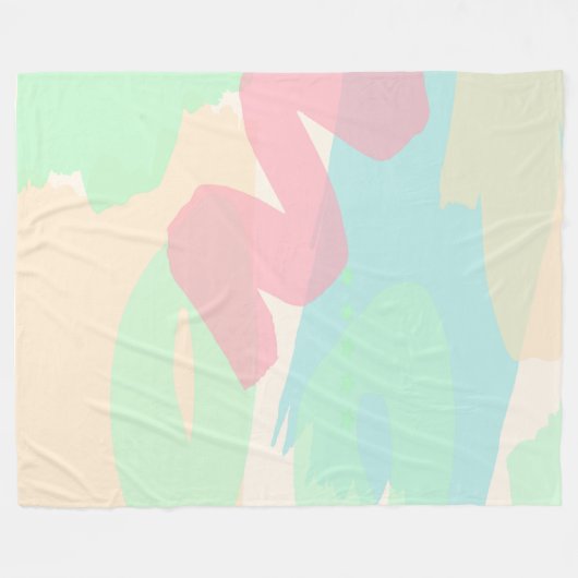 Couverture Polaire Bermudes Pastels (Devant (Horizontal))