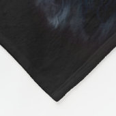 Couverture Polaire Bernedoodle Chien conduisant vélo St. Patrick's Da (Coin)