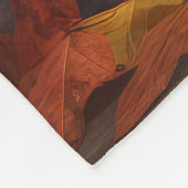 Couverture Polaire Bernedoodle Chiot Automne Citrouille de plaisir (Coin)