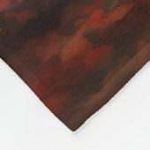 Couverture Polaire Bernedoodle en automne Leaves automne Inspire (Coin)