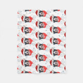 Couverture Polaire Bernese Mountain Dog Breed Christmas (Devant)