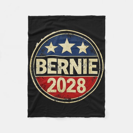Couverture Polaire Bernie 2028 Sanders Était La Résistance Démocratiq (Devant)