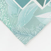 Couverture Polaire Berries de Noël côtier Motif #7 ID1009 (Coin)