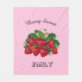 Couverture Polaire Berry-licous (Devant)