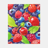 Couverture Polaire Berry Medley (Devant)