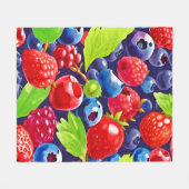 Couverture Polaire Berry Medley (Devant (Horizontal))