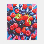 Couverture Polaire Berrylicious Burst (Devant)
