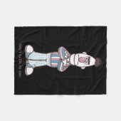 Couverture Polaire Bert Dont Talk To Me (Devant (Horizontal))