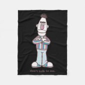 Couverture Polaire Bert Dont Talk To Me  (Devant)