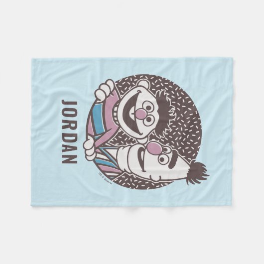 Couverture Polaire Bert & Ernie | Bros (Devant (Horizontal))
