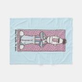 Couverture Polaire Bert | Ne me parlez pas (Devant (Horizontal))