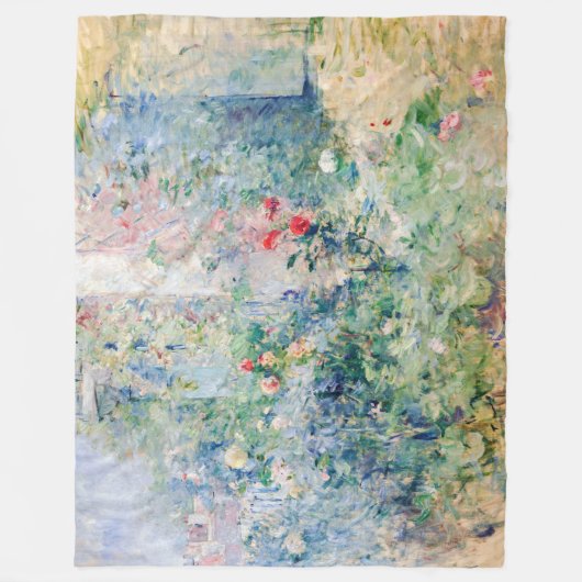 Couverture Polaire Berthe Morisot - Le jardin à Bougival (Devant)