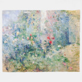 Couverture Polaire Berthe Morisot - Le jardin à Bougival (Devant (Horizontal))