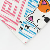 Couverture Polaire Besoin de plus de sommeil | Funny Cat expression d (Coin)