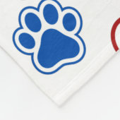 Couverture Polaire Best Dog Mom Ever (Coin)