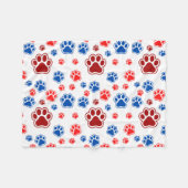 Couverture Polaire Best Dog Mom Ever (Devant (Horizontal))