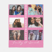 Couverture Polaire Best Friend Forever Custom (Devant)