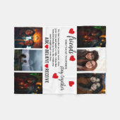 Couverture Polaire Best Friend Friendship Day Photo (Devant (Horizontal))