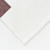 Couverture Polaire Best Friends Collage 2 photos BFF Lettrage Script (Coin)