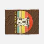 Couverture Polaire Best Pitbull Dad Ever Pitbull Dog Lovers Fathers (Devant (Horizontal))