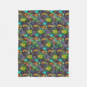 Couverture Polaire Bestiaire de Cthulhu Lovecraft Mythos Chibi (Devant)