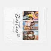 Couverture Polaire Besties BBBF Photo Collage Script Coeur (Devant (Horizontal))