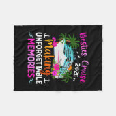 Couverture Polaire Besties Cruise Trip 2026 Making Memories Besties C (Devant (Horizontal))