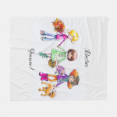 Couverture Polaire Besties Forever Fleece Blanche (Devant (Horizontal))