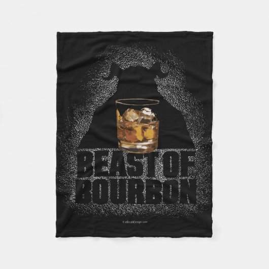 Couverture Polaire Bête de Bourbon Fleece Blanket (Devant)