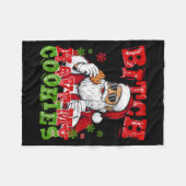 Couverture Polaire Better Have My Cookies Santa Claus Christmas Funny (Devant (Horizontal))