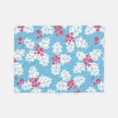 Couverture Polaire Beurre creux sur bleu (Devant (Horizontal))