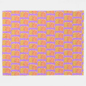 Couverture Polaire Beurre D'Arachide Et Jelly De Fraise (Devant (Horizontal))