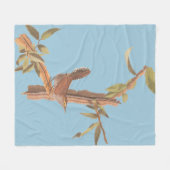 Couverture Polaire Bewick's Wren Audubon, un oiseau solitaire à longu (Devant (Horizontal))