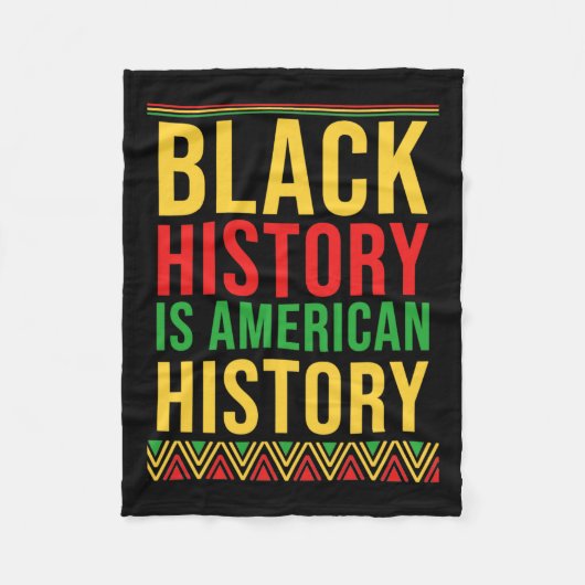 Couverture Polaire Bhm Gift Histoire Noire Histoire Américaine Afriqu (Devant)