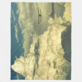 Couverture Polaire BI-PLANE dans les NUAGES (Devant)
