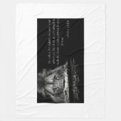 Couverture Polaire Bible Verset Écriture 1 Pierre 5:8 KJV (Devant)